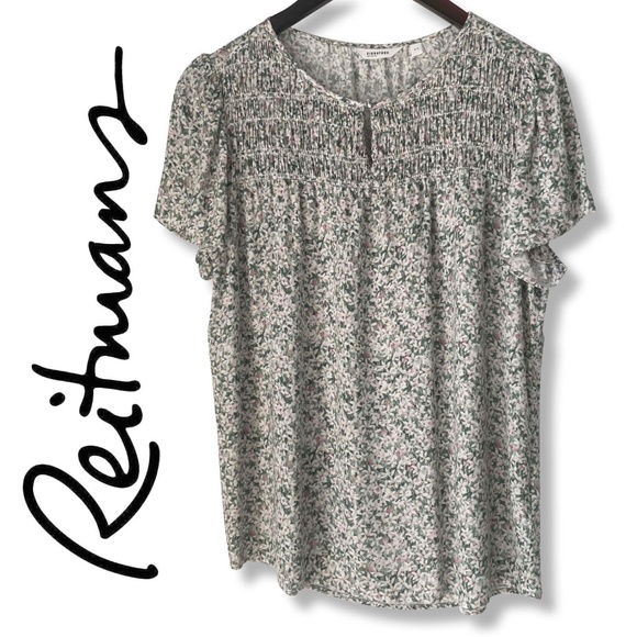 Reitmans floral blouse | Small - Picture 1 of 7